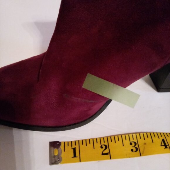 Charlotte Russe faux suede booties sz 9 - Picture 10 of 10